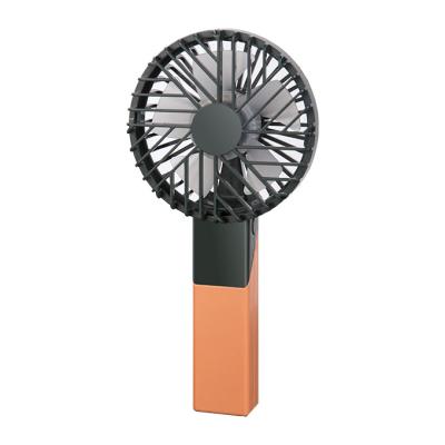 China Mini Size Portable Hand Held Fan 1200mAh USB Rechargeable Electric Mini Fan 2020 Summer for sale