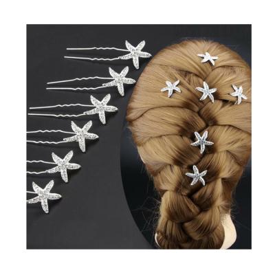 China Bridal Fashion Meiduo Wedding Headpiece Jewelry Hair Clips Accessories Rhinestone Gift For Women Hair Pins for sale