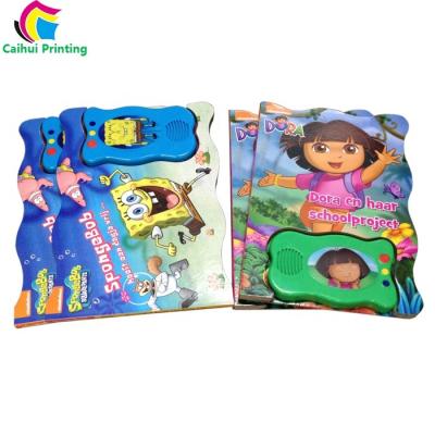 China paper & Cardboard children's book with sound box for sale