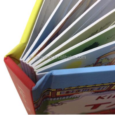 China paper & Cardboard Kids Hardcover Board Pop Up Book Printing for sale