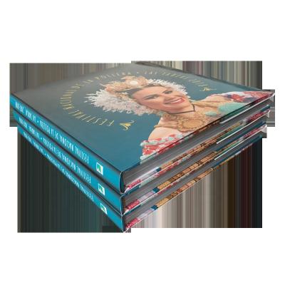 China Eco - Friendly Custom Hardcover Photo Album Art Book Printing With Dust Jacket for sale