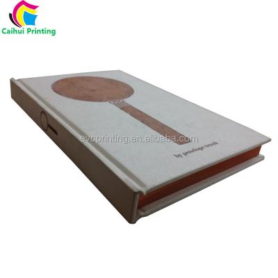 China paper & Cardboard Gilt Edges Gold Hardcover Book With Silk Screen Printing for sale