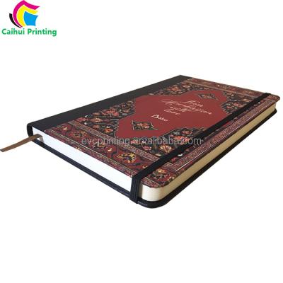 China paper & Custom Cardboard Notebook Printing with Elastic Band for sale