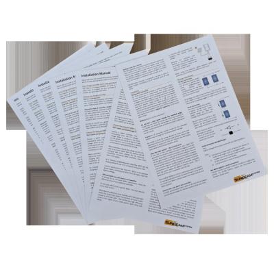 China paper & Fast Cardboard Delivery Leaflet Printing Flyer Printing Service Manual Printing for sale