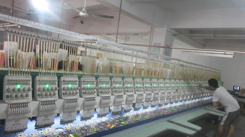 Verified China supplier - Dongguan Chuen Computer Embroidery Co., Ltd.