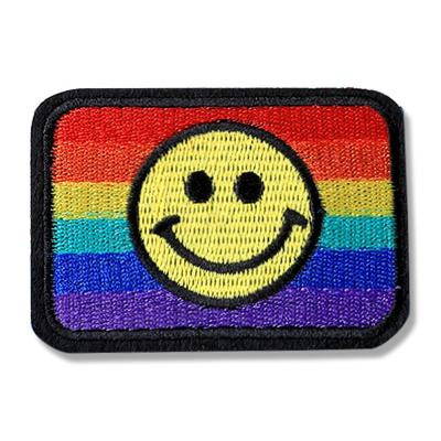 China High Quality Custom Made Viable Woven Patches Logo Fashion Individuality Custom Iron On Woven Patch Badge For Apparel for sale