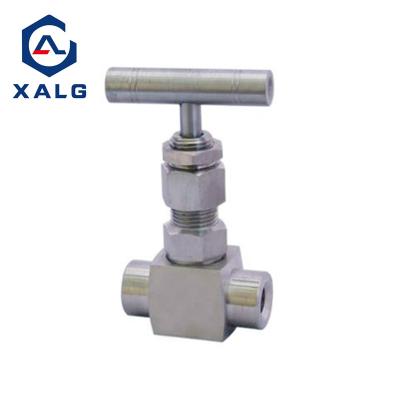 China General Stainless Steel CF8 CF8M High Temperature High Pressure Plug Welded Globe Needle Valve for sale