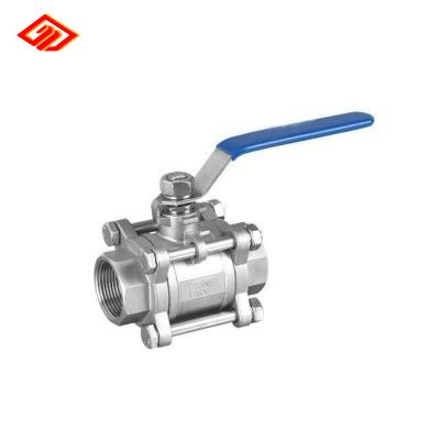 China 1000WOG 2000WOG 3000WOG CF8 CF8M WCB General High Quality 2 Inch Thread Ball Valve Stainless Steel Ball Valve for sale