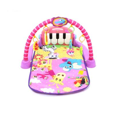 China Eco-Friendly 3 In 1 Piano Keyboard Fitness Mat Gift Infant Baby Gym Puzzles Mat Educational Toys Baby Music Play Mat For Kids for sale