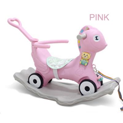 China Ride On Toy Deluxe High Quality Durable Plastic Rocking Horse Riding Horse Toy For Indoor Play for sale