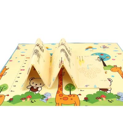 China Non-Toxic XPE Foam Eco-Friendly Floor Play Mats Baby Eco-Friendly Folding Puzzle Game Mat for sale