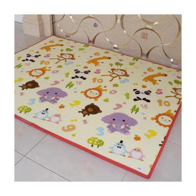 China Eco-friendly Play Double Sides Foam Waterproof Kids Rug Baby Epe Mat For Sale for sale