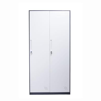 China YUANJU 2 Door Adjustable Desk Steel File Cabinet (Other) With Lock Metal Filing Storage Cabinet Locker for sale