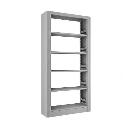 China YUANJU Modern High Quality Cold Roll Durable Metal Steel Book Shelves Reading Room Shelves School Bookcase Bookcase Furniture for sale