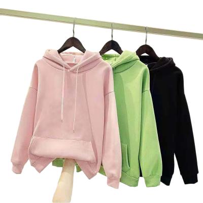 China Women Hoodies Winter Anti-pilling Oversized Hoodie White Sweatshirt for sale