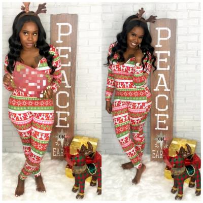 China QUICK DRY Long Sleeve Christmas Rompers And Jumpsuits For Women for sale