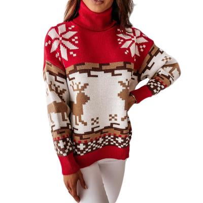 China Women Vintage Anti-pilling Knit Special Jumper Christmas Sweater for sale