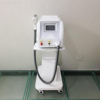 China Blood vessel removal Q switch ND yag laser tattoo removal whinkle removal pigmentation removal machine for sale