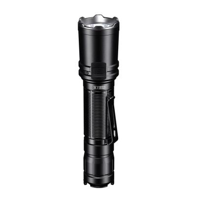 China Emergency KLARUS XT11R 1300 Lumens Tactical Flashlight, USB C Rechargeable Handheld Flashlight with 18650 Battery, Dual Tail Switches for sale