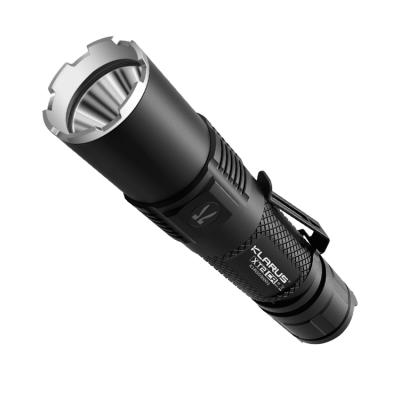 China Emergency KLARUS XT2CR 1600 Lumens CREE XHP35 HD E4 LED Multi-mode Double-switch USB Rechargeable Tactical Flashlight for sale