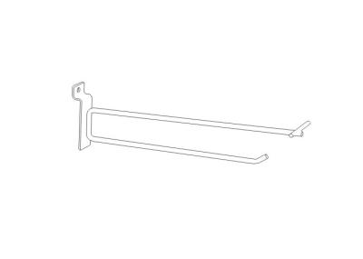 China White Metal Steel wire stalwall scanning Retail Display Hooks for hanging products 31157 31158 31159 for sale