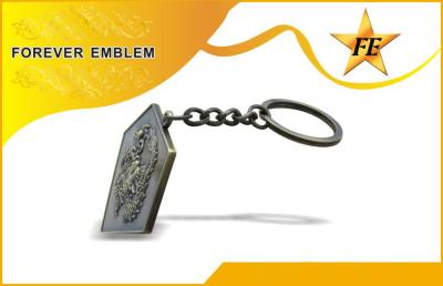 China Low Cadmium Zinc Alloy Promotional Keychains / Keyring With Custom Design for sale