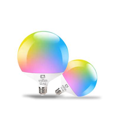 China Wholesale Fashion E3 18W Led Light Changeable Color Two 2 Year Warranty WIFI Led Bulb 120*153mm for sale