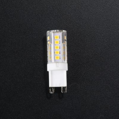 China LANDSCAPE 3800-4200K natural white high brightness ceramic base cover led 4w 400lm G9 led bulb light for sale