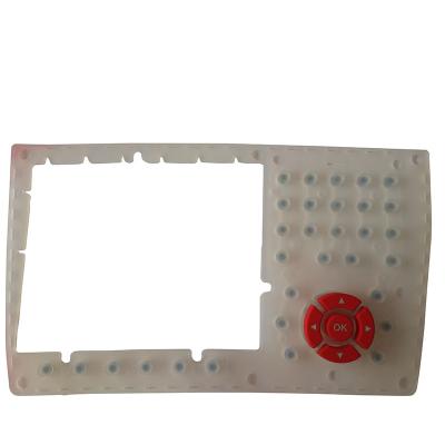 China New replacement TS11 total station rubber key, keypad for TS15 total station leic for sale