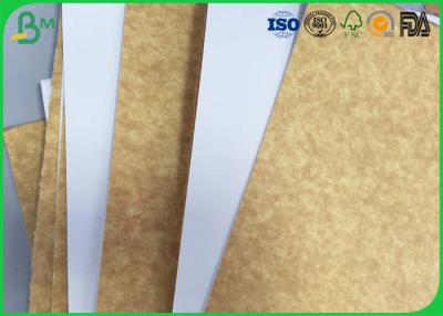 China 100% Jungfrau-Massen-Brown-Kraftpapier, weißes Spitzenkraftliner-Brett 200gsm 250gsm 300gsm zu verkaufen