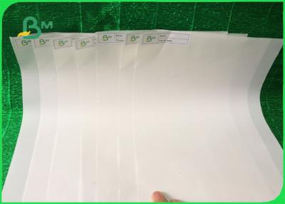 China Recycled Degardable PE Coated Paper 100um 120g Synthetic Stone Paper For Raincoat for sale