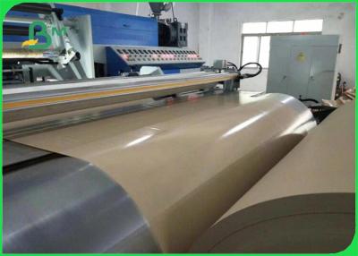 China El PE brillante laminó el papel sin blanquear del envasado de alimentos del papel de Brown Kraft Kraft en venta