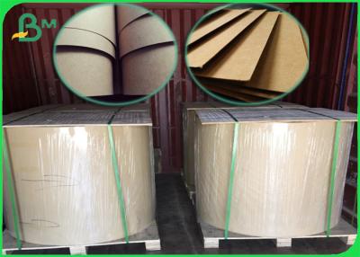 China Virgin Pulp No Rough Edge Brown Carta Kraft Paper 200gsm Cardboard Liner for sale