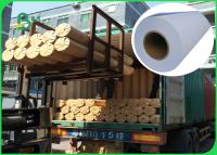 China 80gr CAD Paper Rolls Adapt To Inkjet Printing Hight Whitness 70m 100m Length for sale