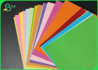 China 787mm / 850mm Thick Red Yellow Uncoated Printing Paper 110g - 220g for sale