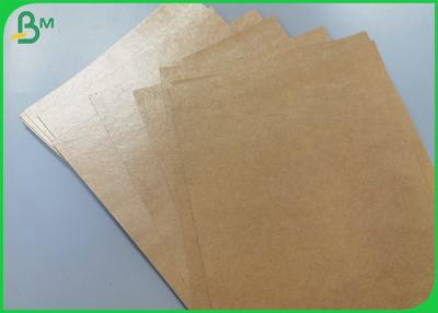 China Food Grade Poly Coated Paper , Unbleached Kraft Paper with good waterproof for sale