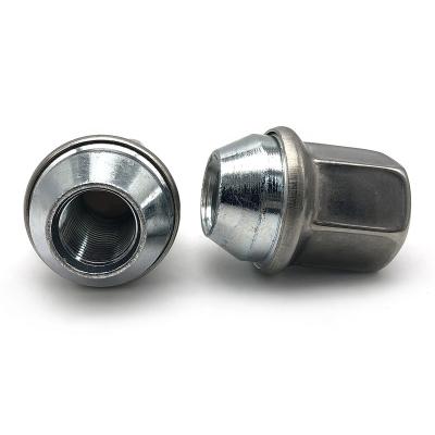 China Car Black Color Wheel Open End Lug Nut On Wheel Spacers for sale