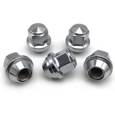 China Theftproof M10 M12 M14 car wheel nut from factory direct lug nut cone nuts for automobile for sale