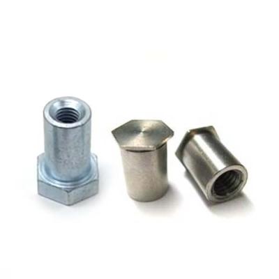 China ZINC M3 Standoff Hex Through Hole Self Hooking Rivet Standoff for sale