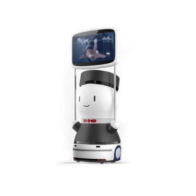 China Restaurant international frontier G2 Leeno commercial advertising sharp autonomous filling guiding robot for sale