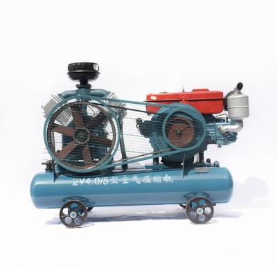 China OIL-LESS China Supplier Environmental Protection High Efficiency And Energy Saving Diesel Air Compressor For Mining for sale