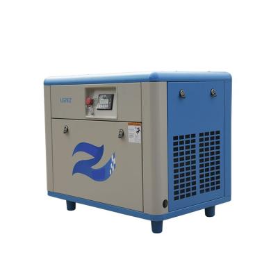 China Low Noise High Efficiency Lubricated And Environmental Protection Stationary Screw Air Compressor for sale