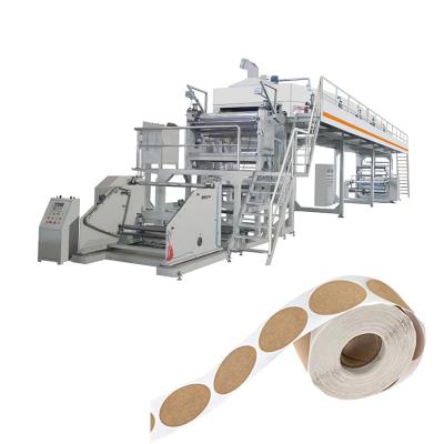 China Food Paper Product Making Machinery Sticker Label Coating Machine for sale