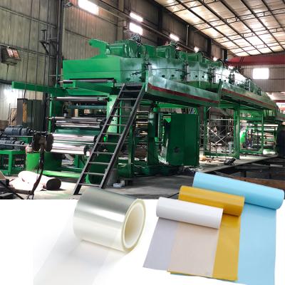 China Solventless Silicone Oil Coating Machine Hot Melt Roll Coater Release Film Coater For Sale for sale