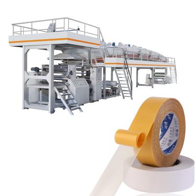 China Mesh adhesive tape coating machine fiberglass mesh adhesive tape fibric automatic coating machine for sale