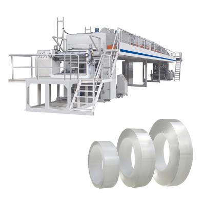 China Automatic Double Side Multi Color Adhesive Tape Double Side Tape Applicator Machine Side Coating Machine for sale