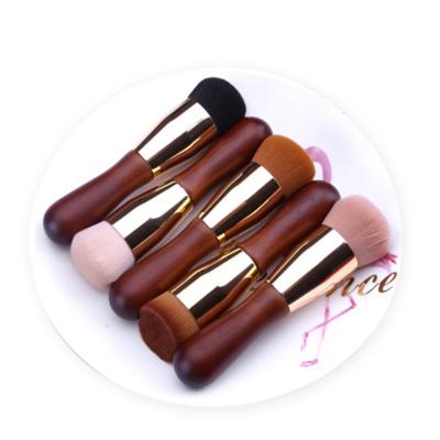 China Angular Blush CLIONE #206 Angle Base High Quality Single Brush Flat Wood Handle Makeup Brush for sale