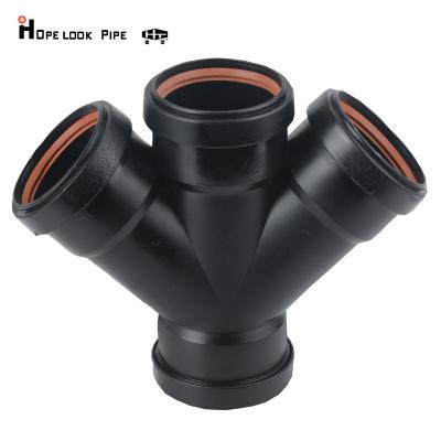 China China Manufacturer Directly Supply Customizable Soundproof Sizes HDPE Pipe for sale