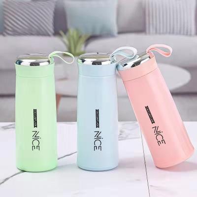 China Free Sample Design Viable Water Bottle Drinking Glass Promotional Water Cup Mug Sport Plastic Drinkware For Student for sale