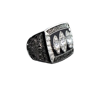 China 1983 CLASSIC American Football Raid Championship Alloy Memorial NFL Oakland Gift Ring for sale